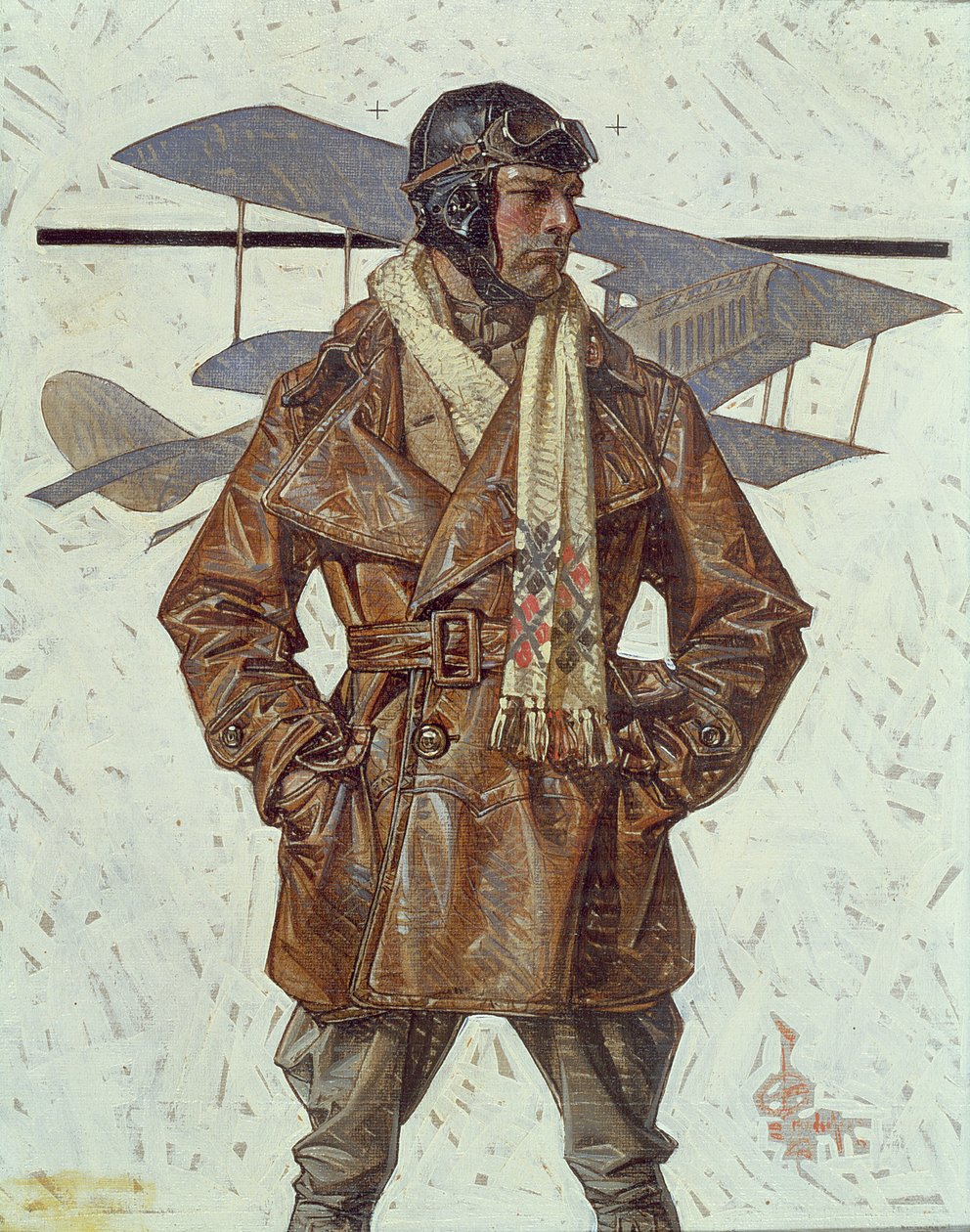 Hava Kuvvetleri Pilotu by Joseph Christian Leyendecker