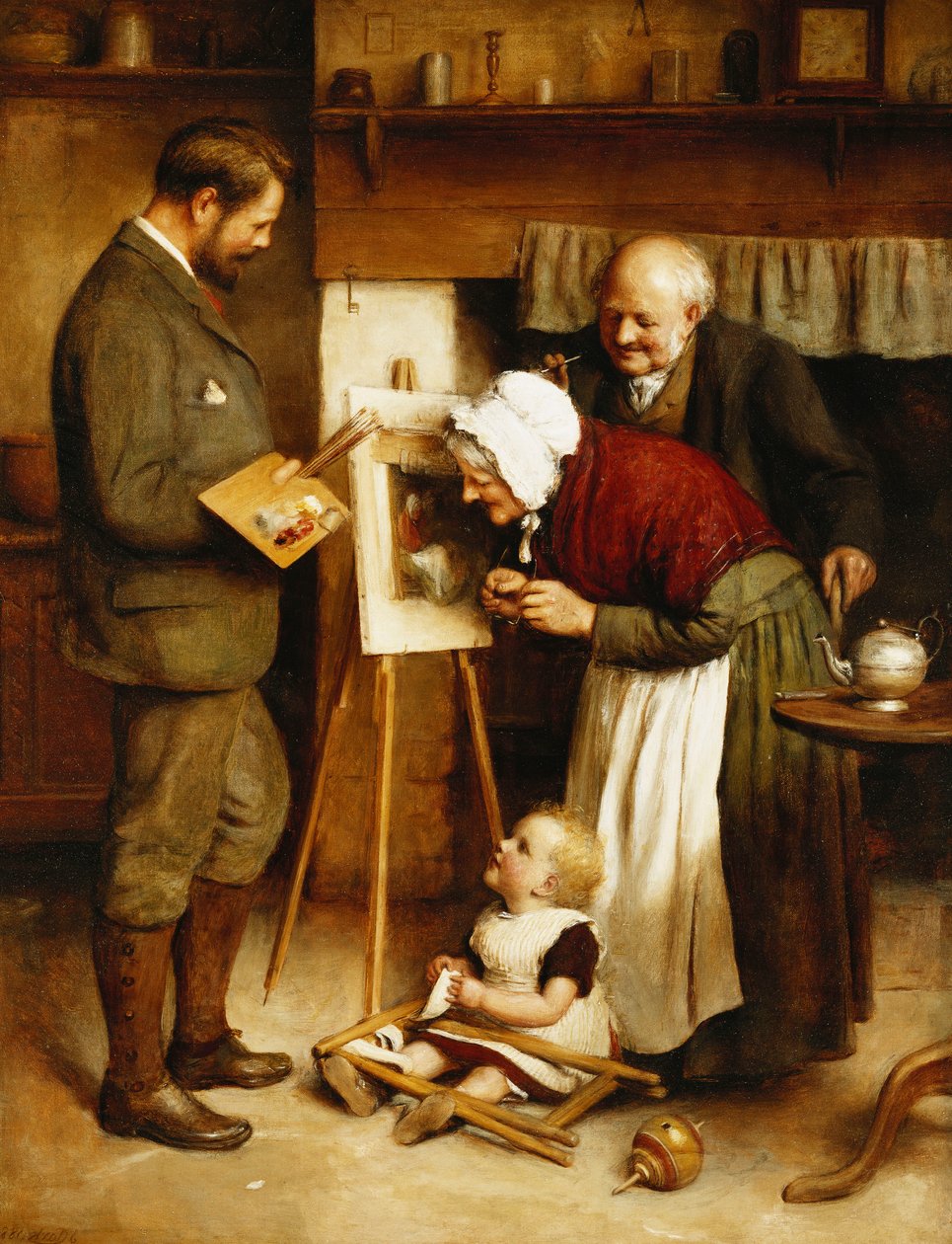 Tam Görüntü, 1884 by Joseph Clark