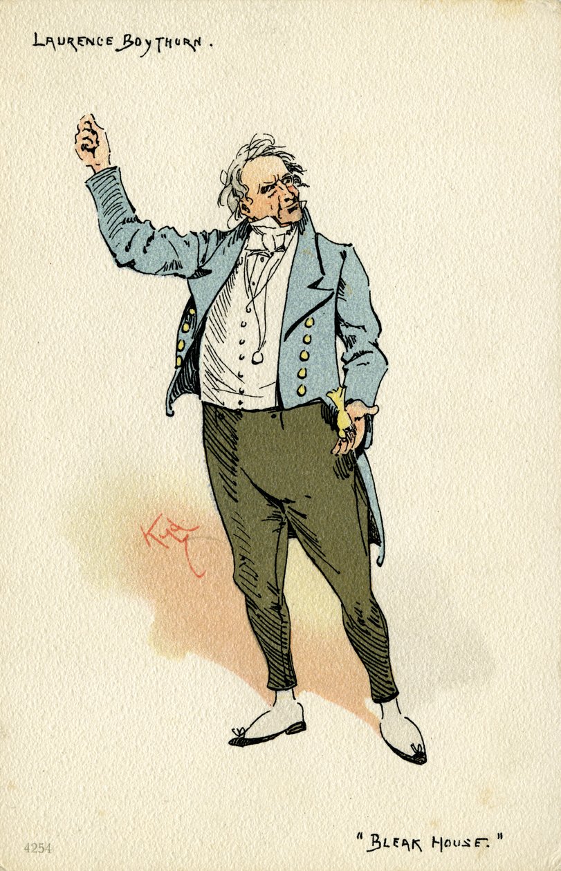 Charles Dickens tarafından kasvetli ev by Joseph Clayton  Clarke