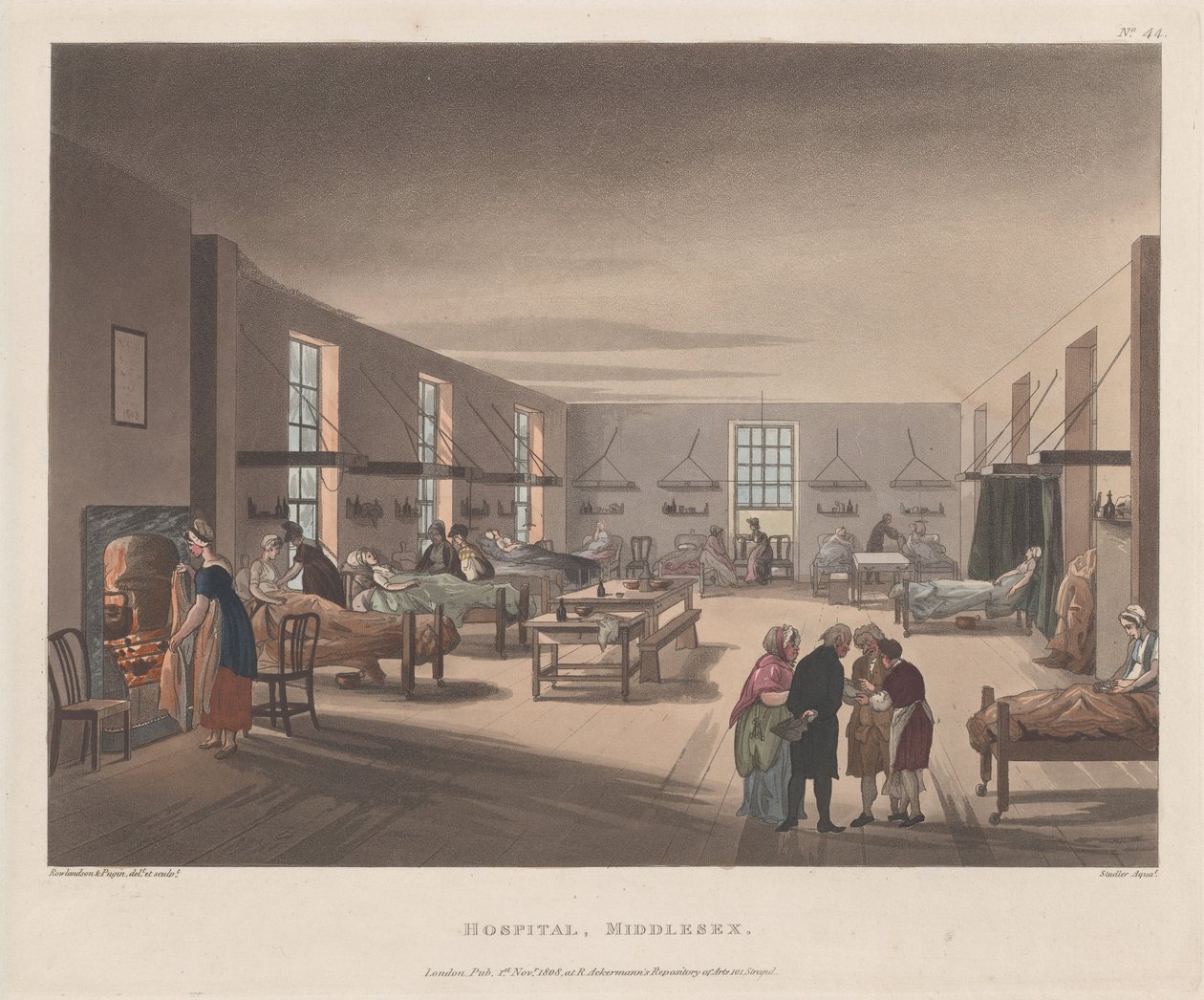 Hastane, Middlesex, 1 Nisan 1809., 1 Nisan 1809. by Joseph Constantine Stadler