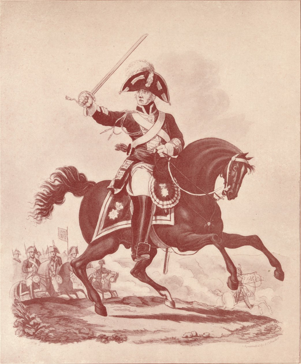 Subay, 2. Alay Cankurtaran Waterloo Dönemi, 1812-1815 1909 by Joseph Constantine Stadler