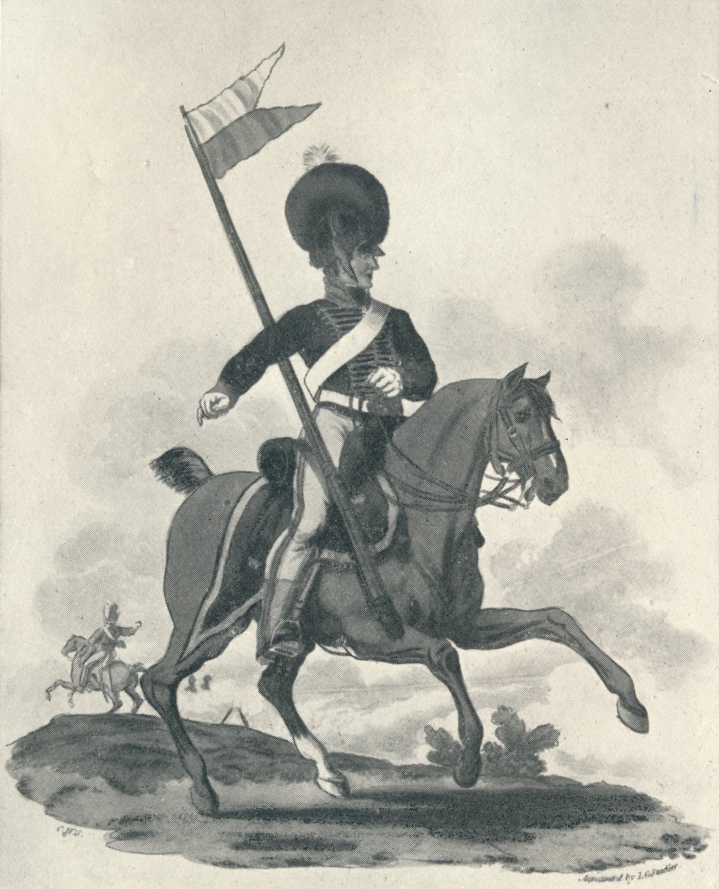 Kraliyet Topçu Atlı Rockett Kolordusu, 1812-1815 1909 by Joseph Constantine Stadler