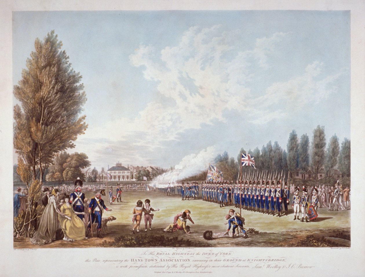 Hans-Town Derneği, Knightsbridge, Londra, 1799