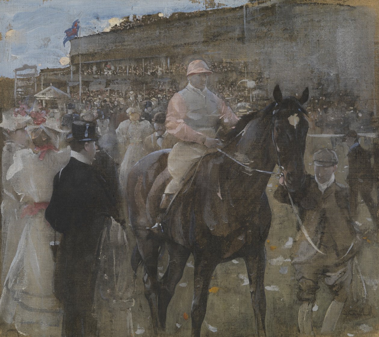 Yarış Pisti (suluboya ve guaj) by Joseph Crawhall