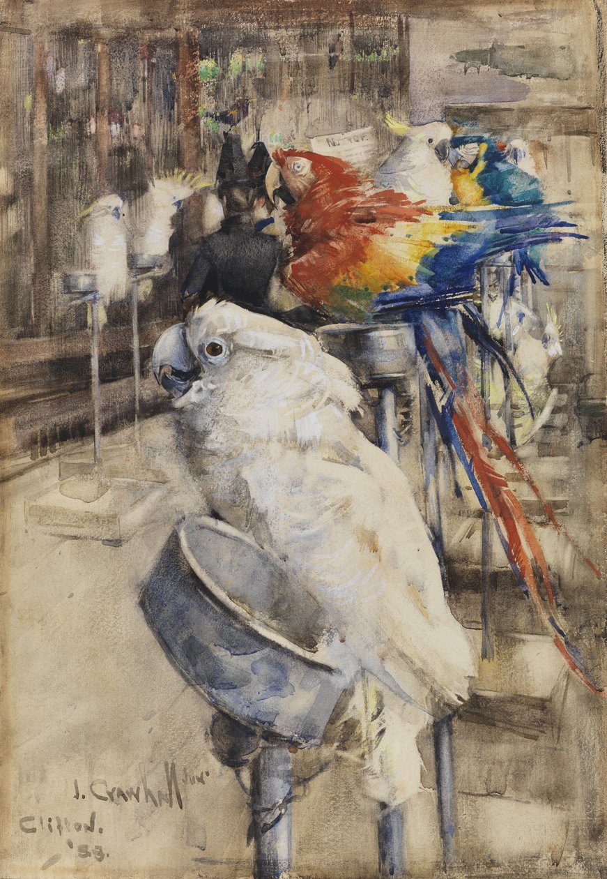 Kuşhane, Clifton by Joseph Crawhall
