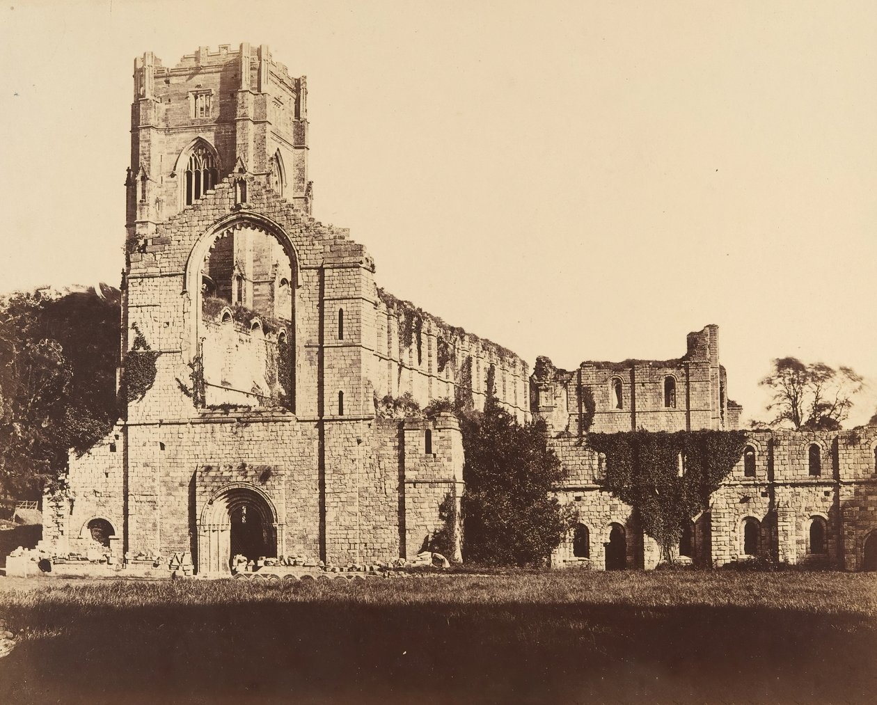 Çeşmeler Manastırı. Genel Batı Cephesi, 1850