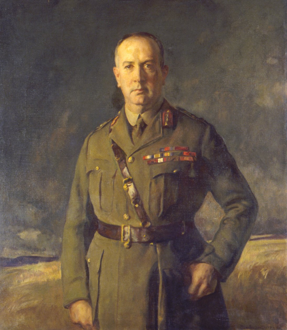 Sir General Arthur William Currie, 1920. by Joseph De Camp