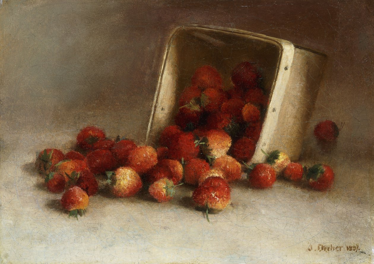 Çilek Kutusu, 1897 by Joseph Decker