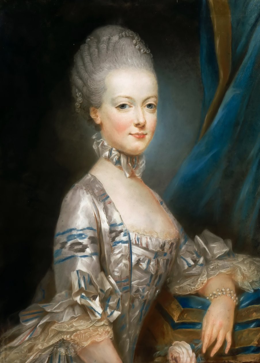 Avusturya 1755-1793 arşidüşes Maria Antonia portresi, daha sonra Fr Kraliçesi Marie Antoinette by Joseph Ducreux