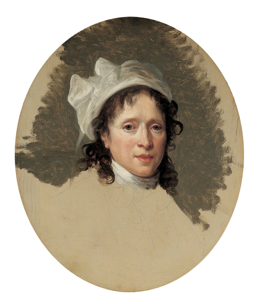 bir bayan portresi by Joseph Ducreux