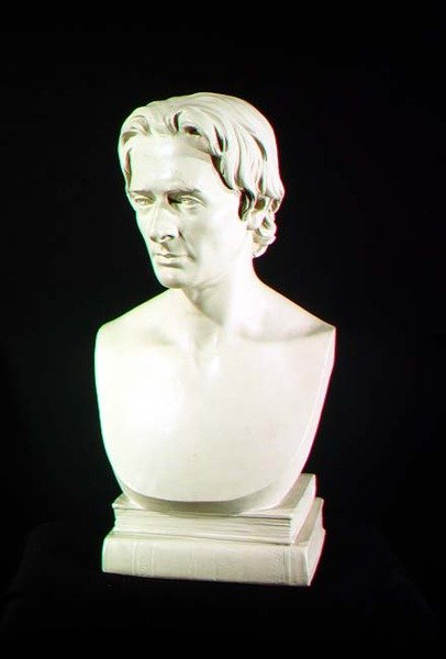 William Hazlitt (1778-1830) (alçı sıva) by Joseph Durham
