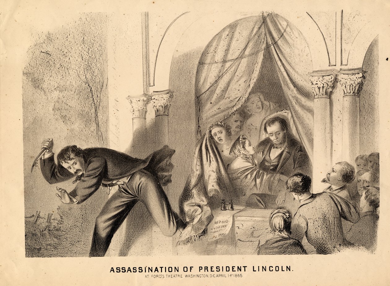 Başkan Lincoln Suikastı, 1865 by Joseph E. Baker
