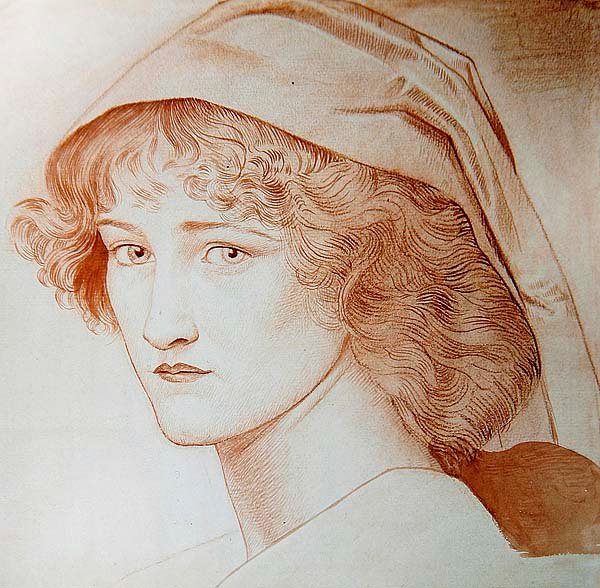 Fındık Kahverengi Hizmetçi by Joseph Edward Southall