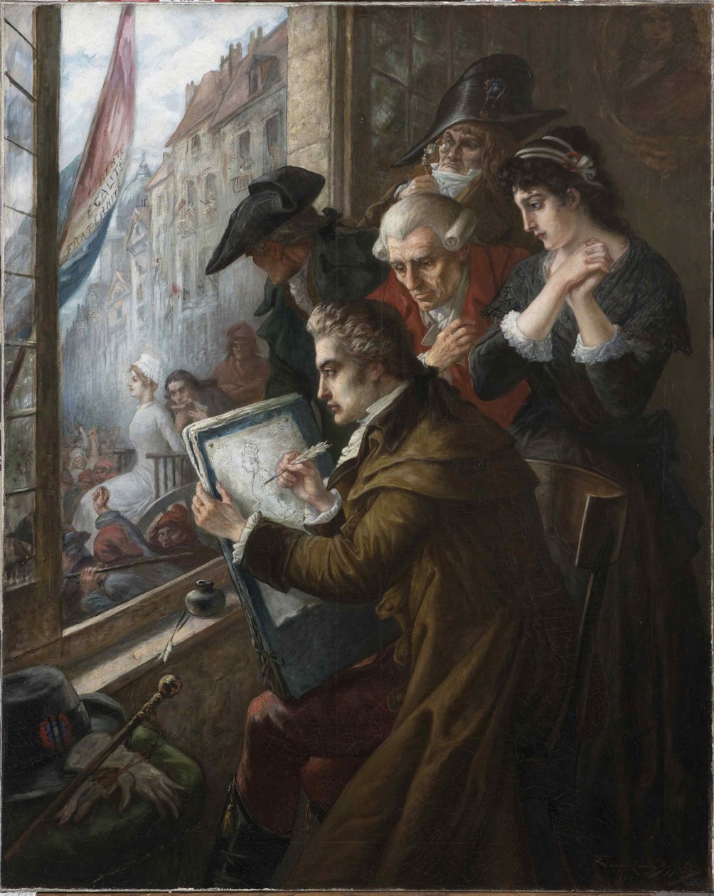 Ressam Jacques-Louis David, Marie-Antoinette