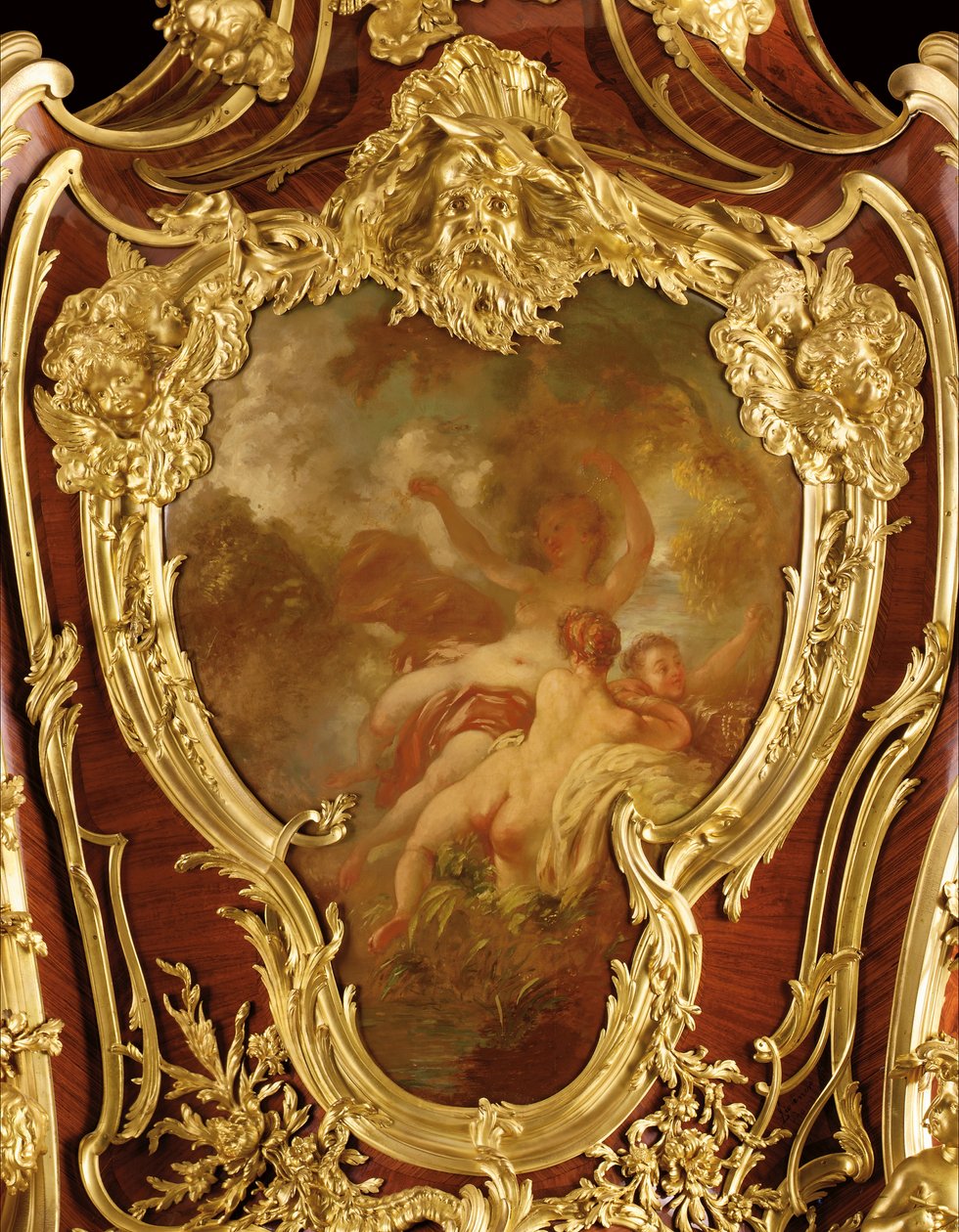 Süslenmiş bir serre-bijoux detayı by Joseph Emmanuel Zwiener