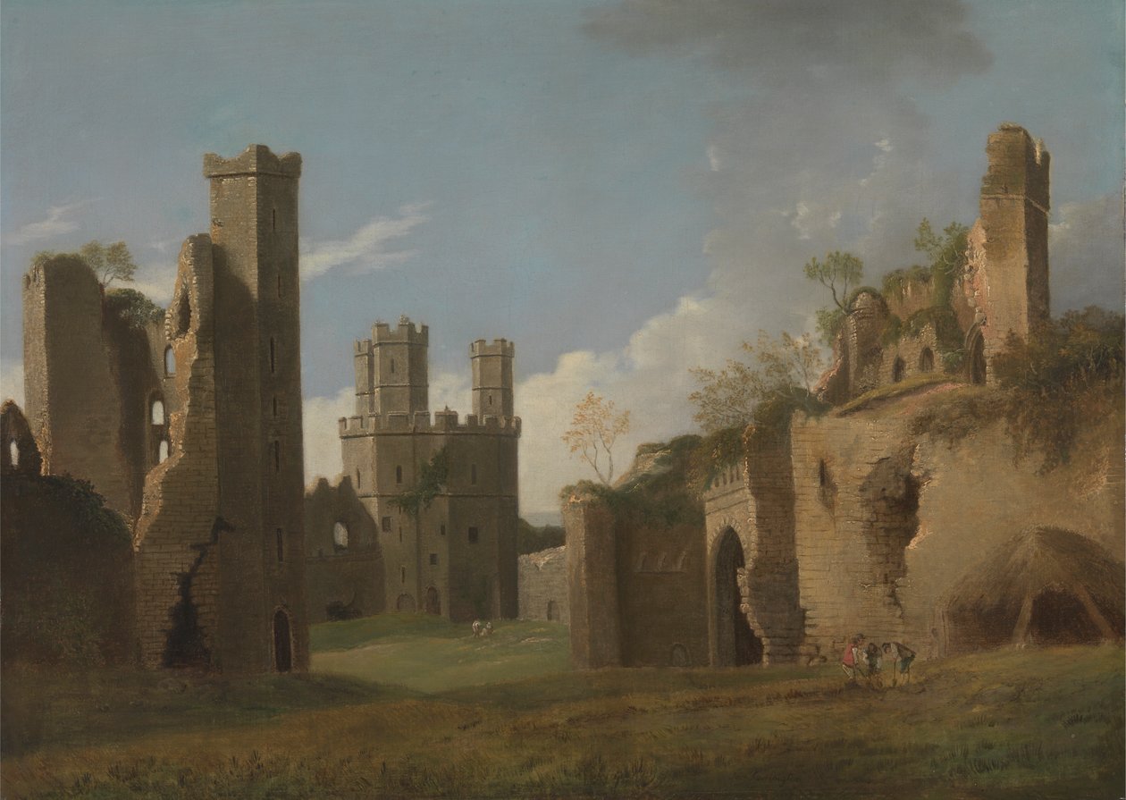 Caernarvon Kalesi by Joseph Farington