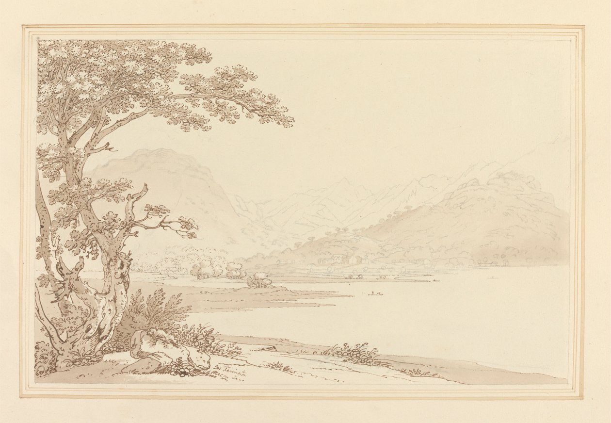 Ullswater Başkanı by Joseph Farington