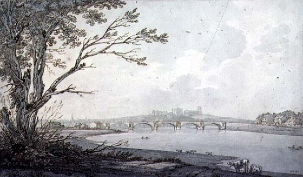 Lancaster (çizim) by Joseph Farington