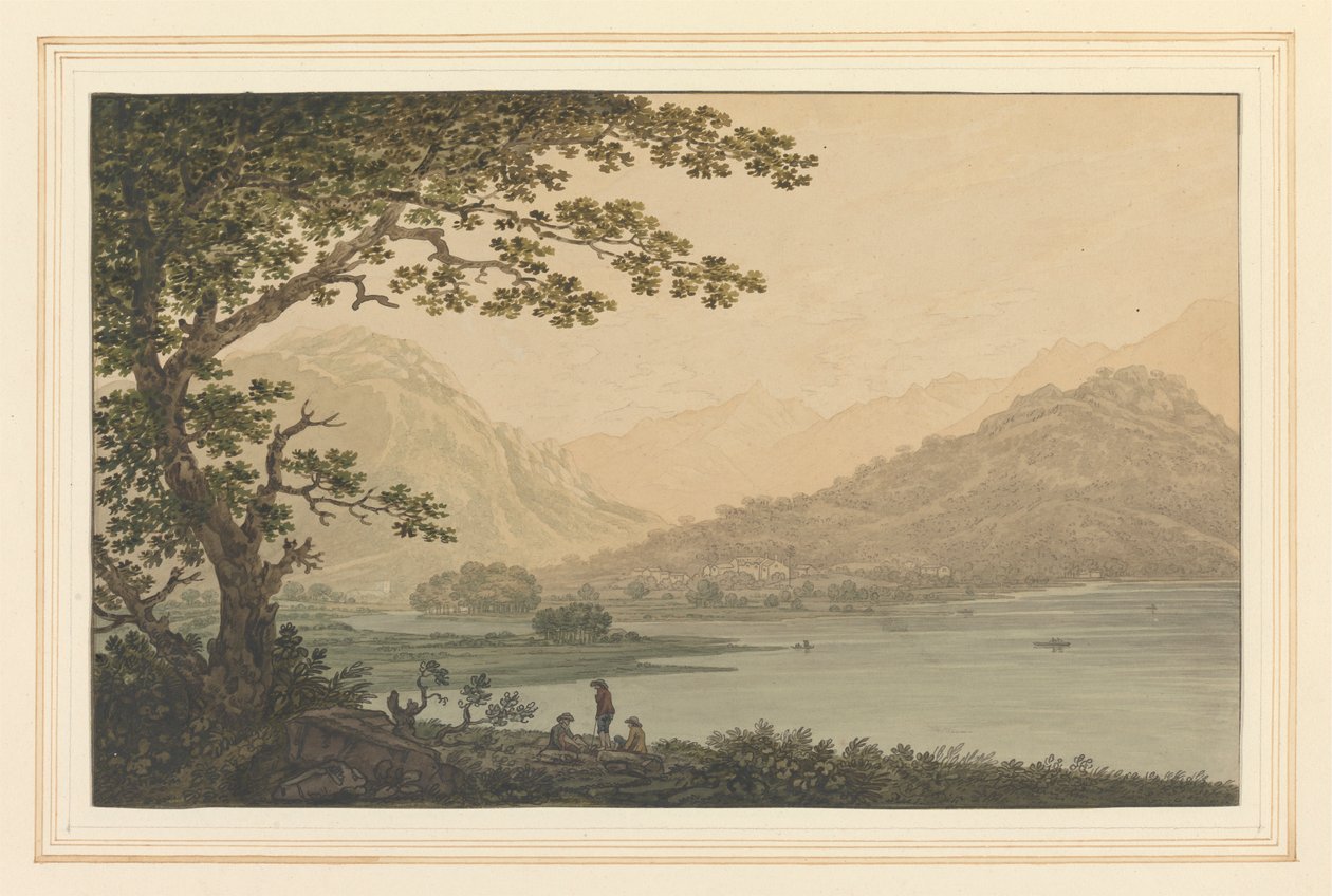 Martindale'den Patterdale düştü by Joseph Farington