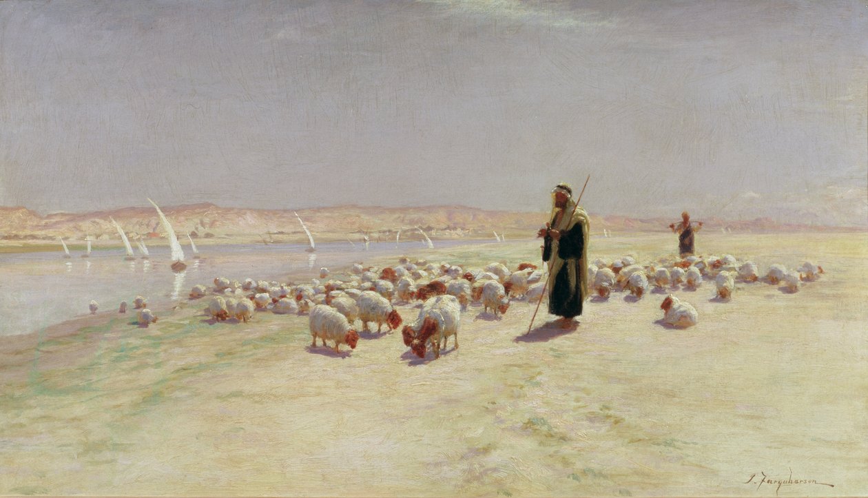 Onları Kumlu Yolda Sürdü..., 1891 by Joseph Farquharson