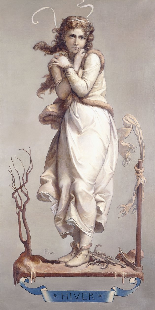 Dört Mevsim - Kış, 1873-74 by Joseph Felon