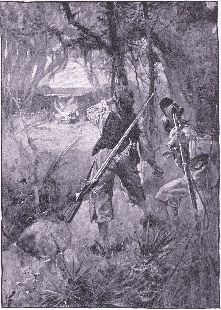 Bütün kulübeleri ve ev eşyaları yanıyor (lito) by Joseph Finnemore