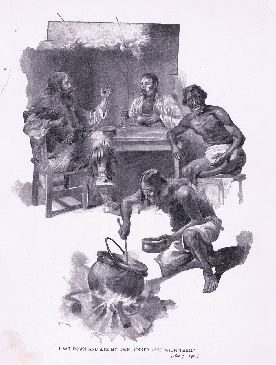 Onlarla oturdum ve akşam yemeğimi yedim (lito) by Joseph Finnemore