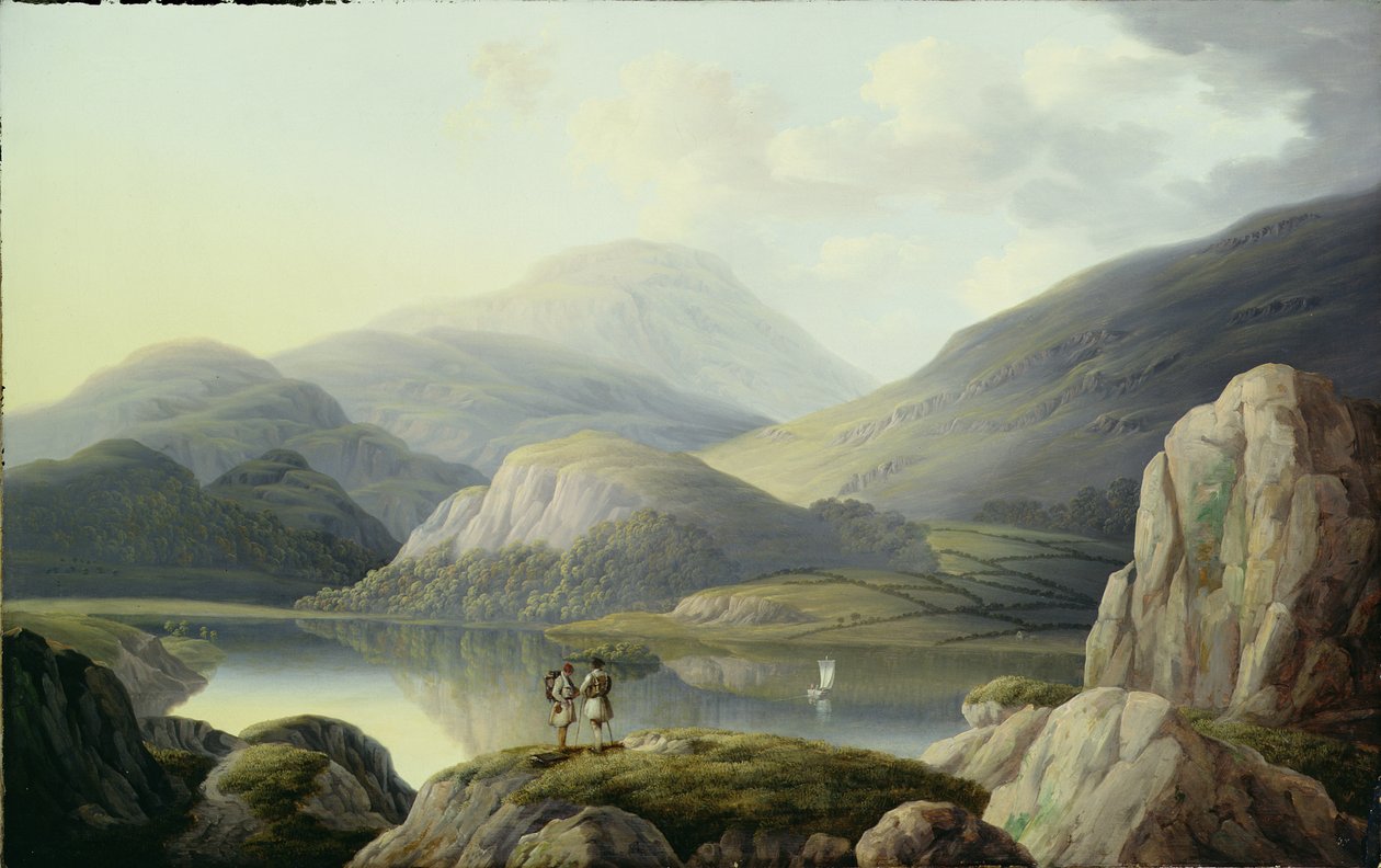 Ullswater Başkanı, Cumberland by Joseph Francis Gilbert