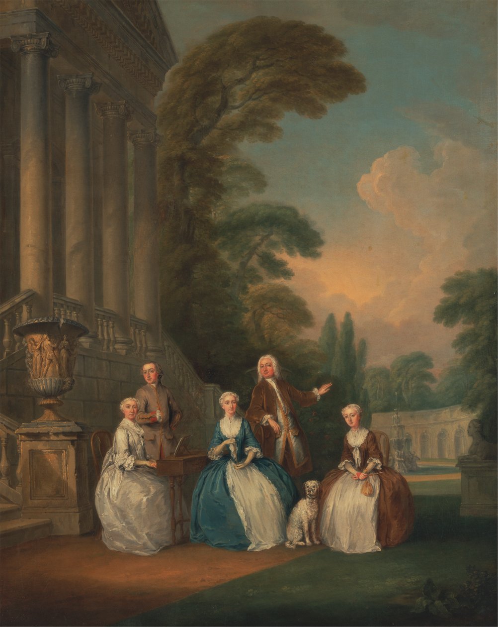 Bir Ailenin Portresi by Joseph Francis Nollekens
