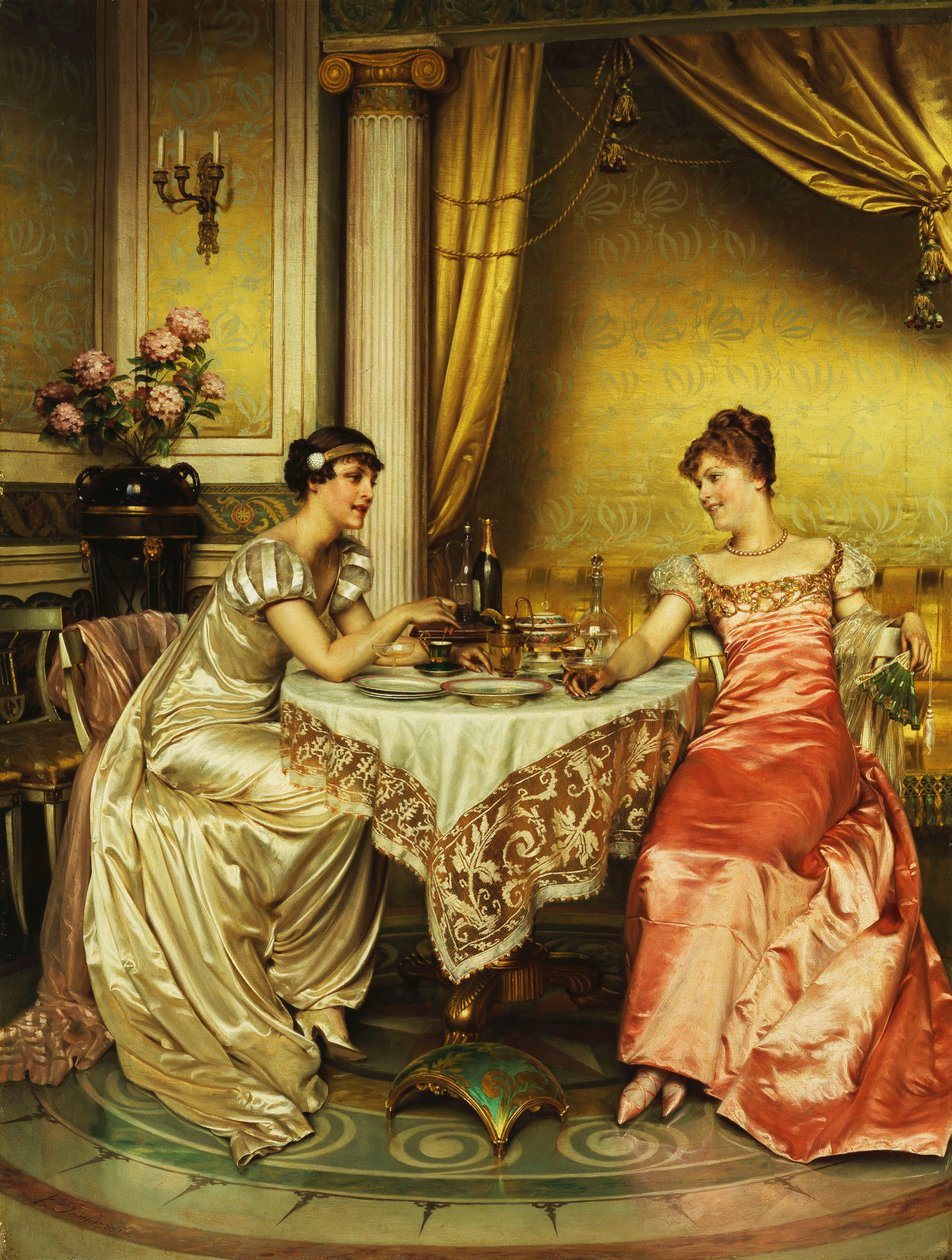 Yüz yüze, by Joseph Frederick Charles Soulacroix