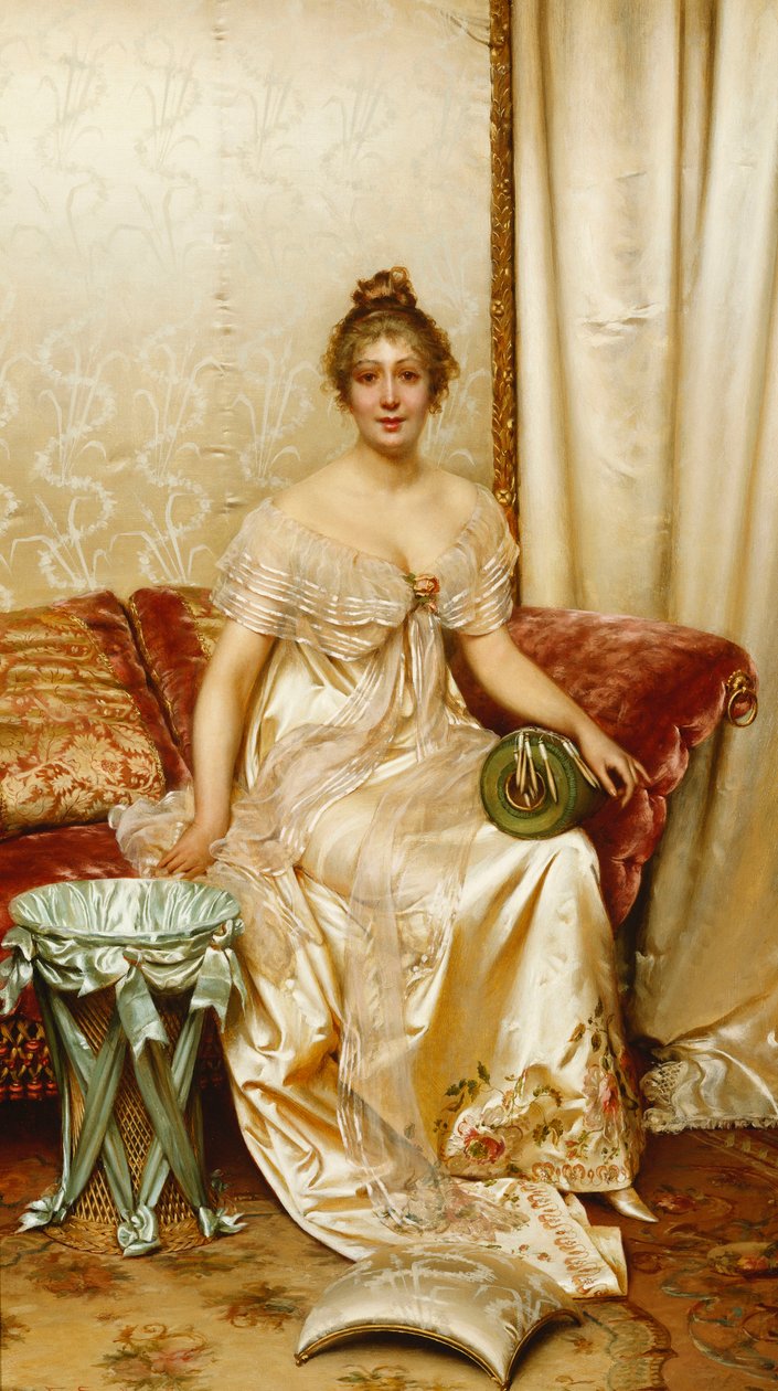 saten gül, by Joseph Frederick Charles Soulacroix