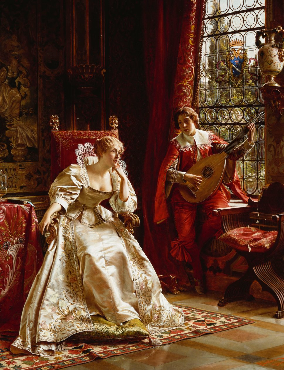 Serenat by Joseph Frederick Charles Soulacroix