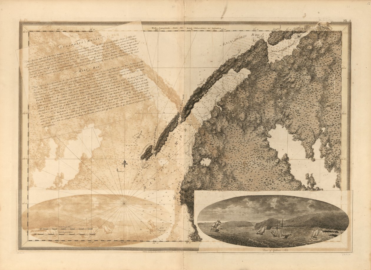 Atlantik Neptün by Joseph Frederick Wallet des Barres
