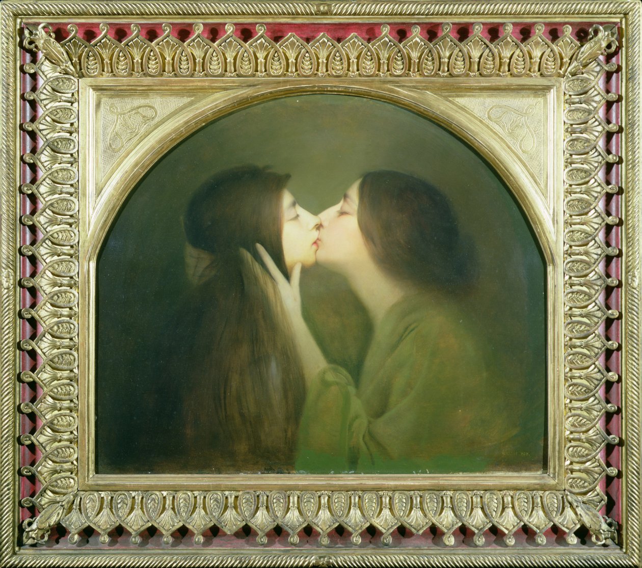 Öpücük, 1900 by Joseph Granie