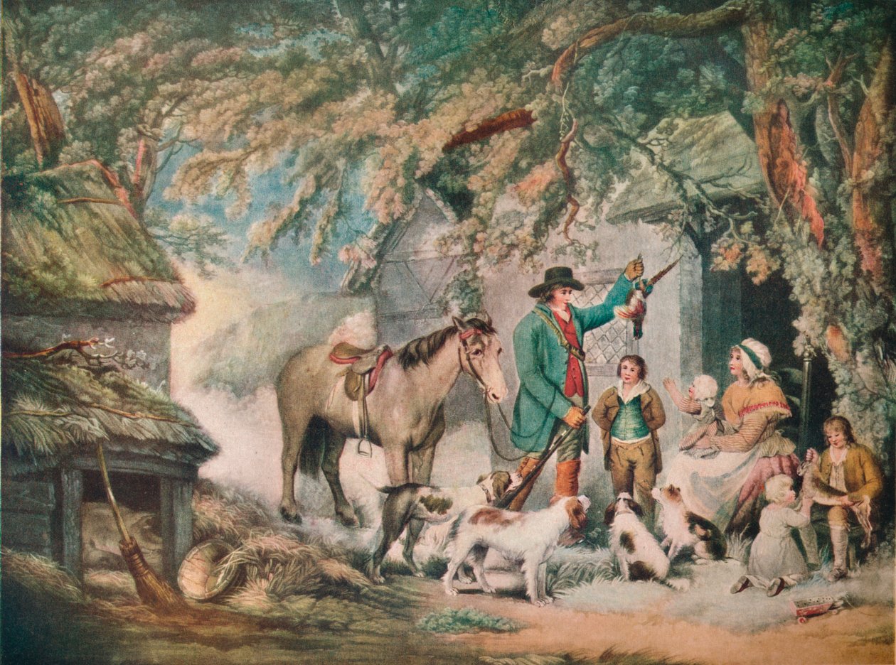 Akşam veya Sporcuların Dönüşü, 1795, 1919 by Joseph Grozer