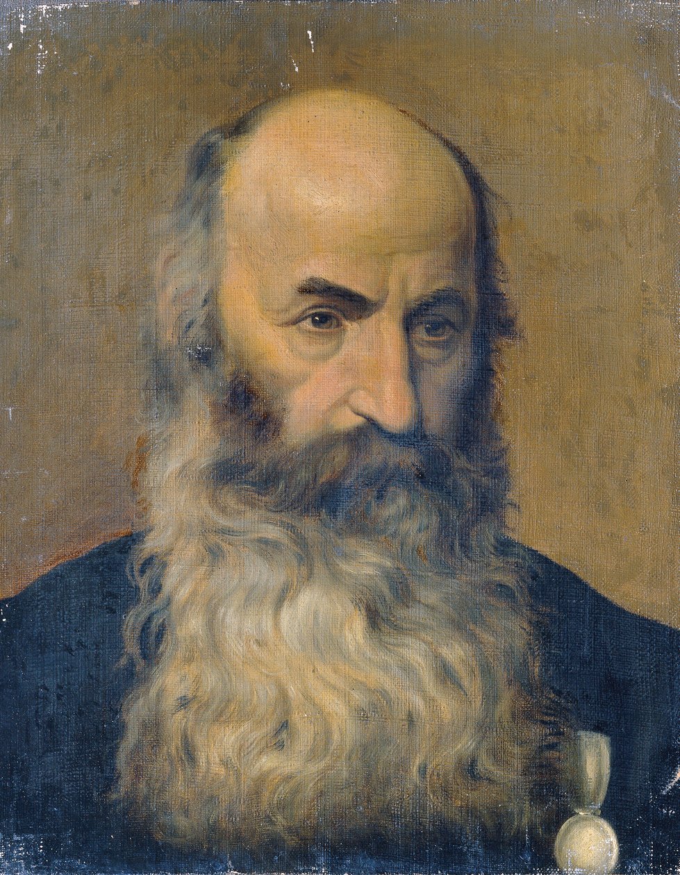 Sakallı bir adamın çalışma başkanı II by Joseph Hasslwander