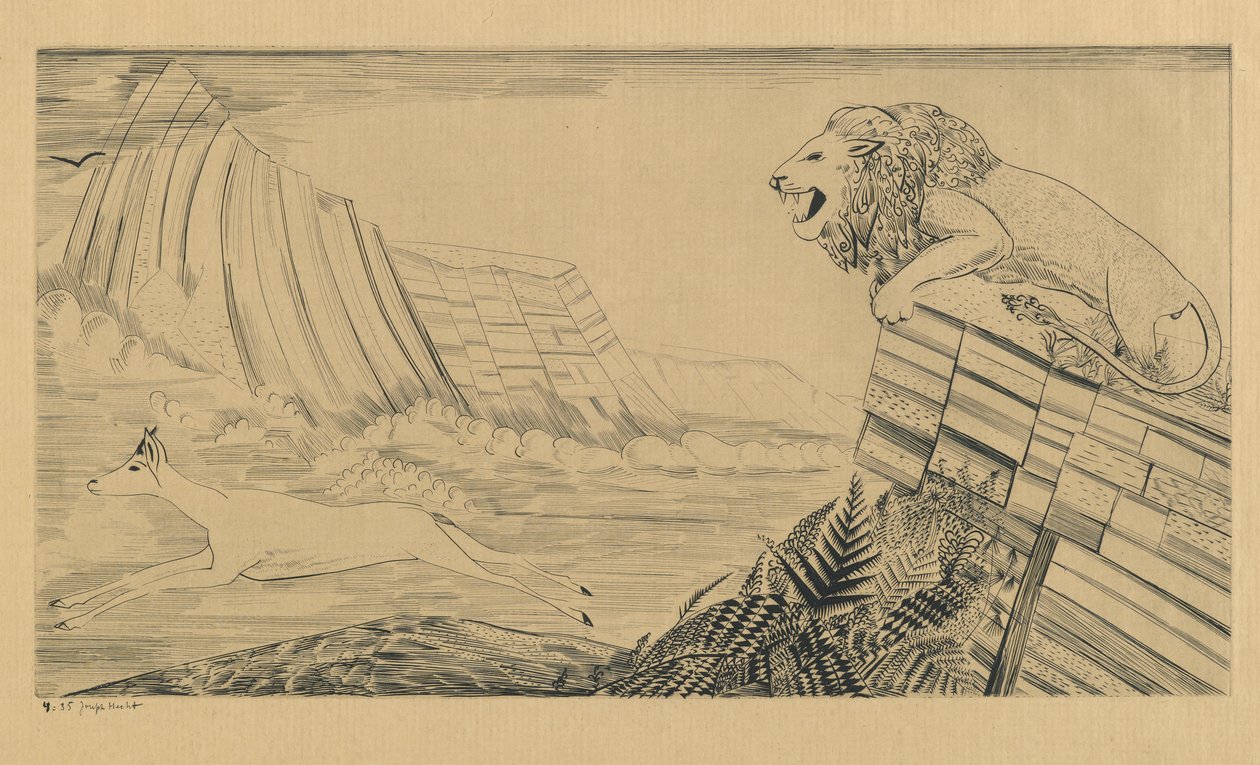 Aslan ve Ceylan by Joseph Hecht