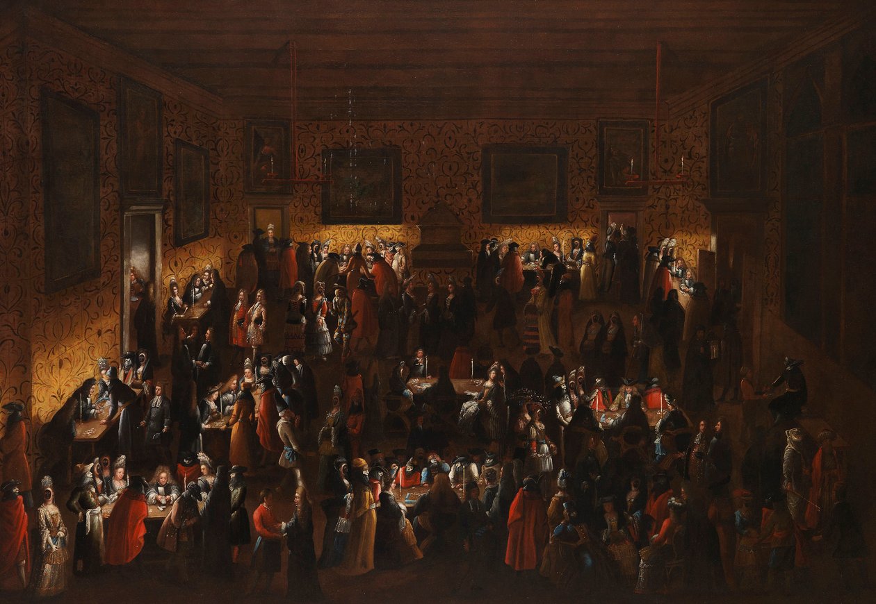 Maskeli Balo Küçültülmüş, 17. Yüzyıl Ortası.. by Joseph Heintz der Jüngere