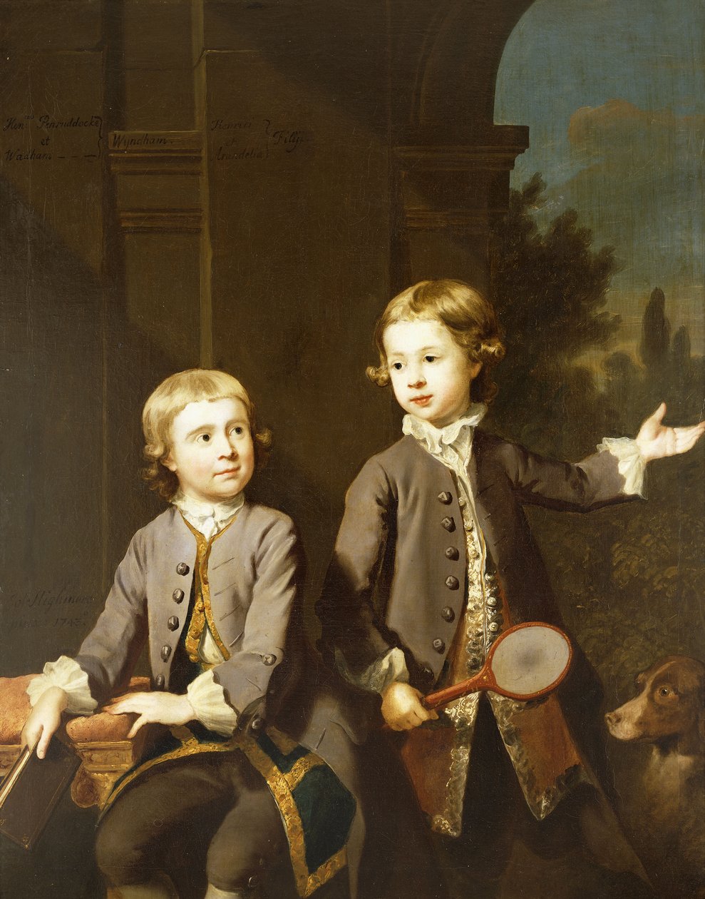 Henry Penruddocke Wyndham ve Kardeşi Wandham