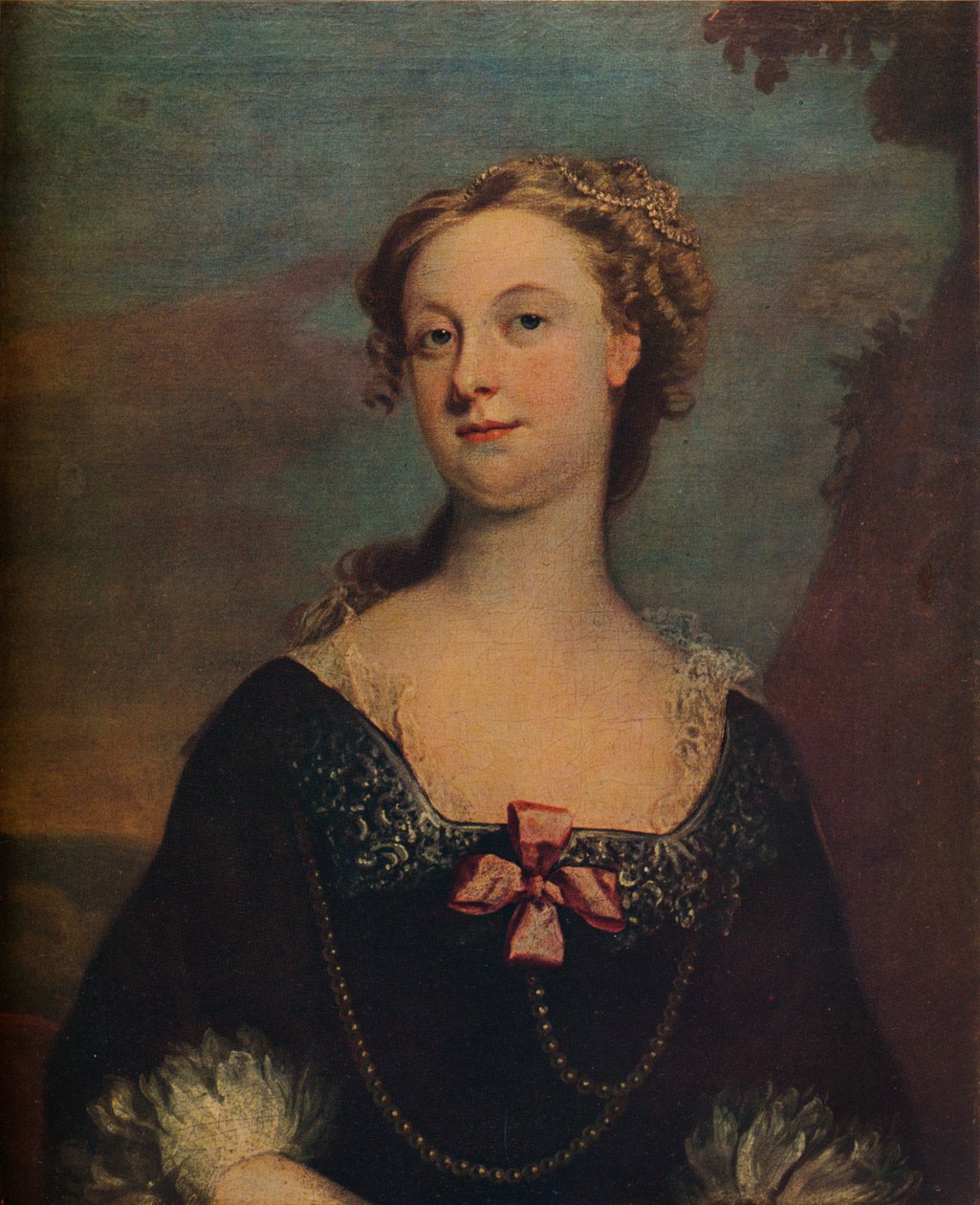 Mary Rossam, c1734, 1930. by Joseph Highmore