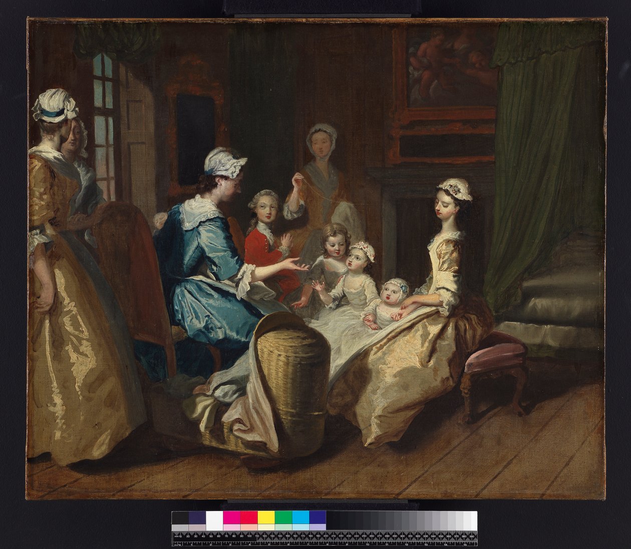 Pamela, Samuel Richardson (1689-1761) tarafından 1740, c.1744