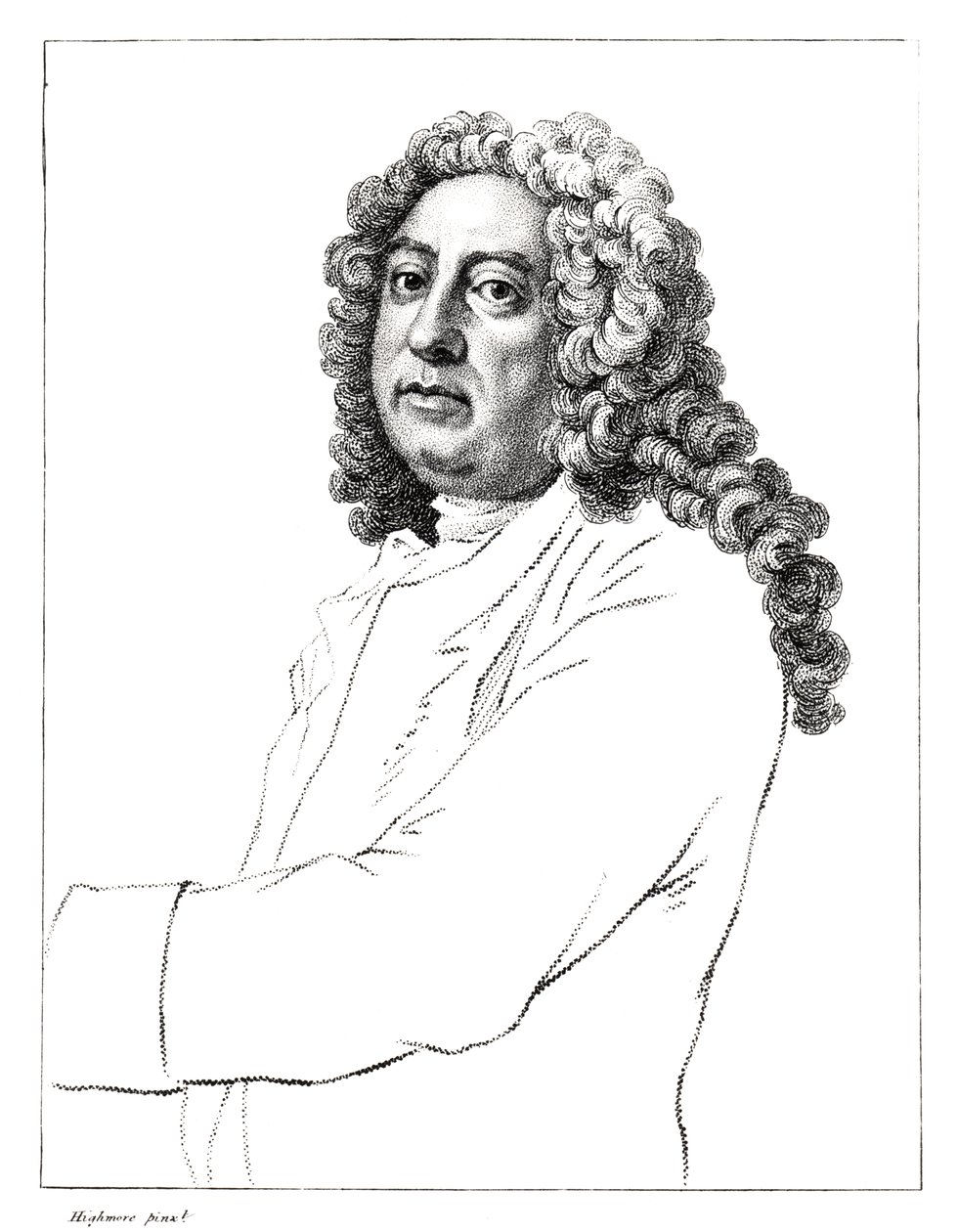 Sir James Thornhill (1676-1734) by Joseph Highmore