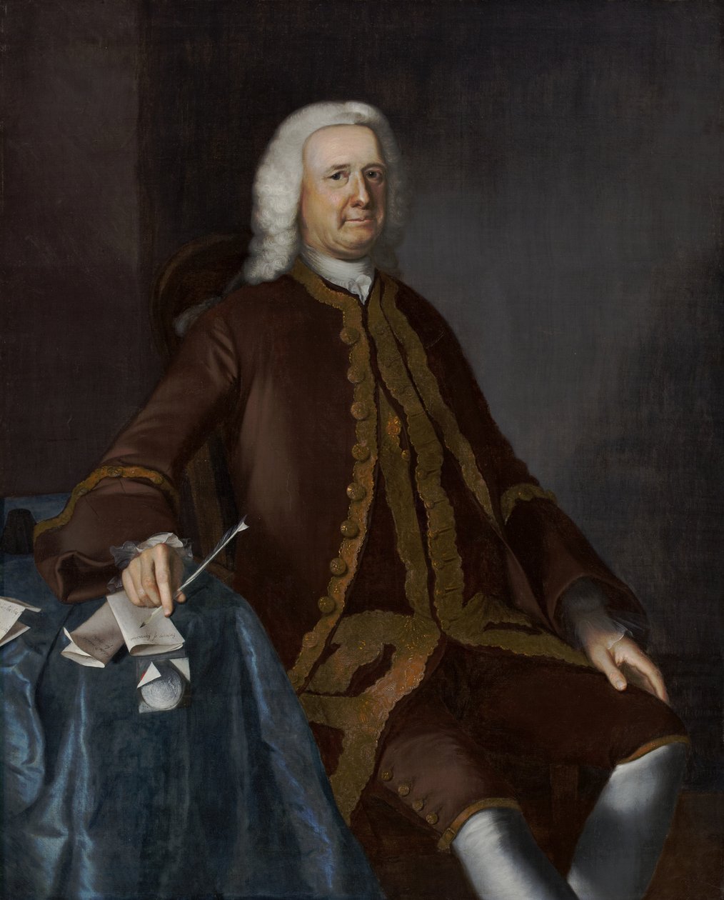 Albay Theodore Atkinson, 1760 by Joseph Jonathan Blackburn