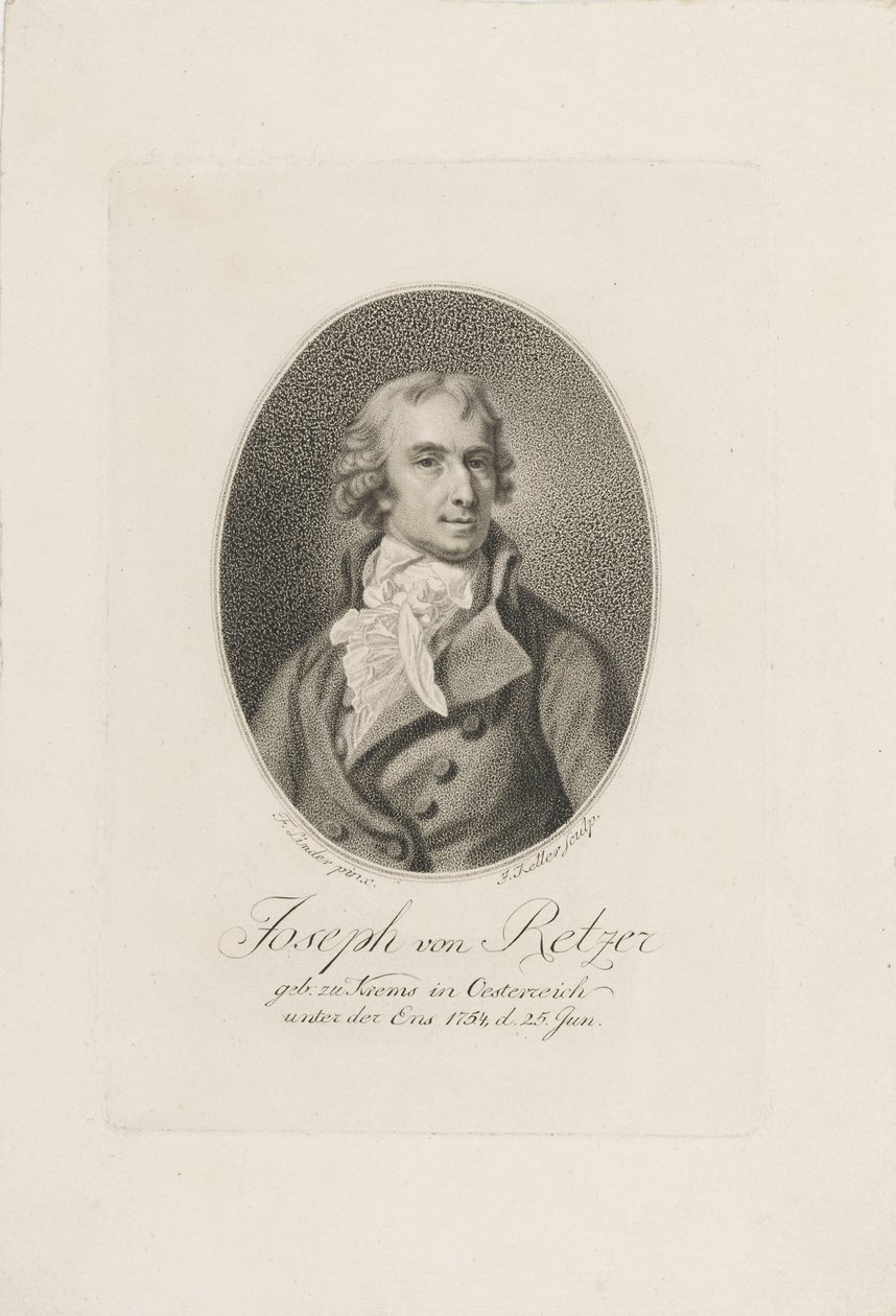 Joseph Friedrich von Retzer 1754-1824, 1798