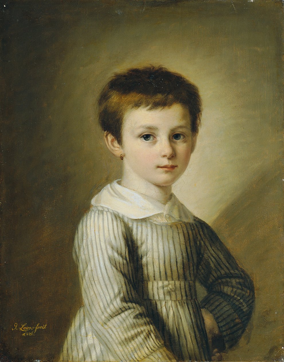 çocuk portresi by Joseph Lavos