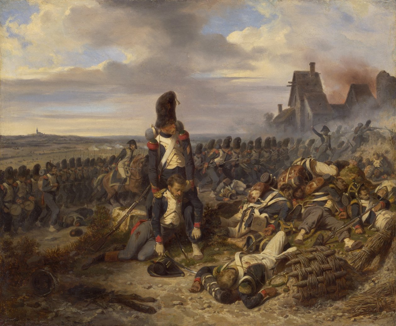 Savaş Sahnesi, c.1825 by Joseph Louis Hippolyte Bellange
