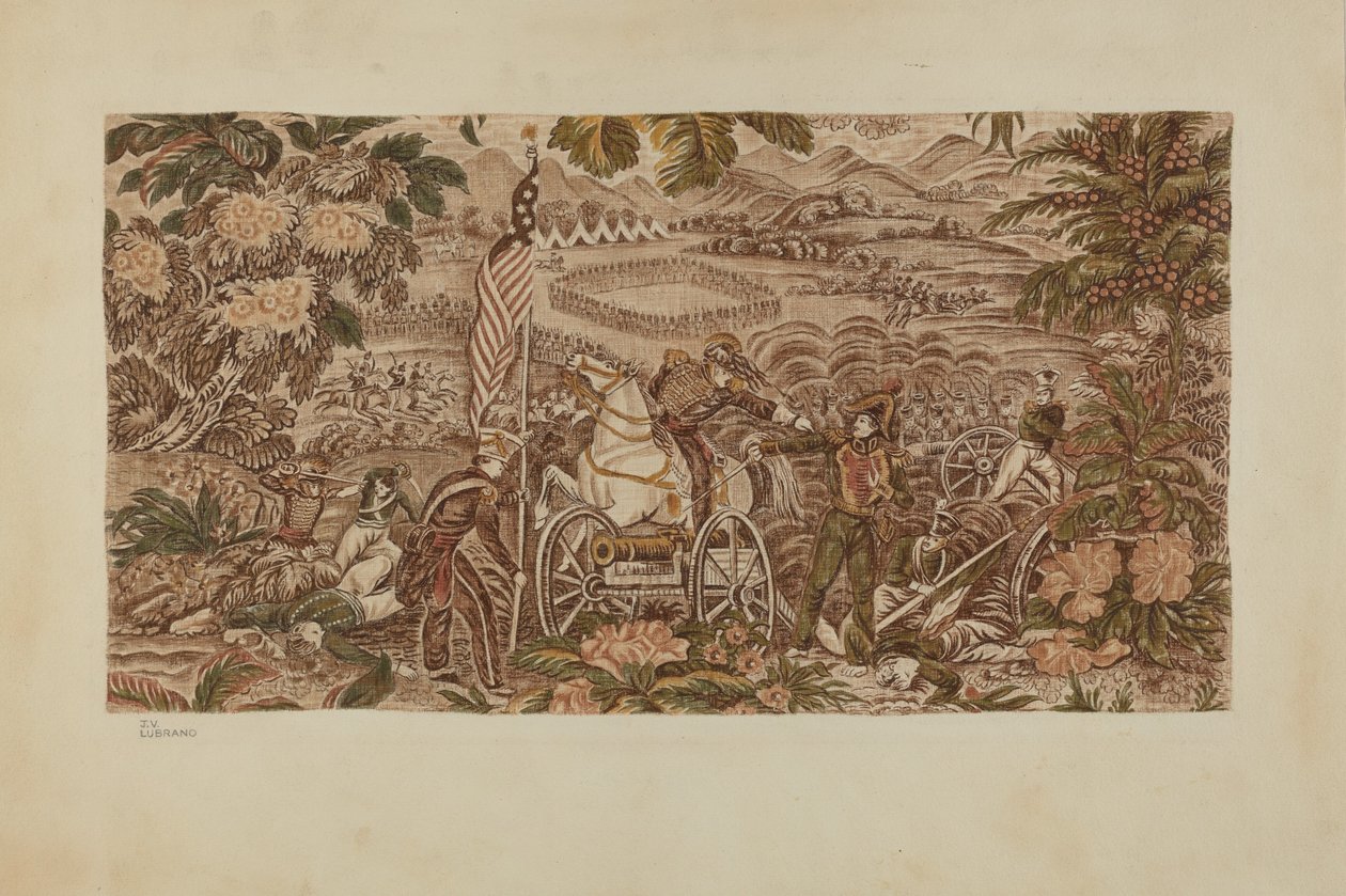 Tarihi Baskılı Tekstil, c. 1939. by Joseph Lubrano
