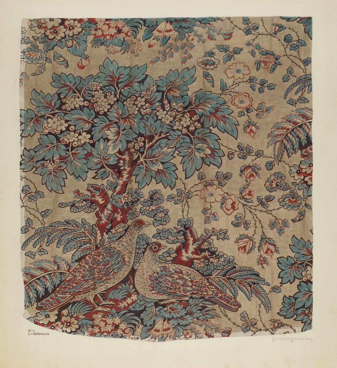 Baskılı Tekstil, c. 1941. by Joseph Lubrano
