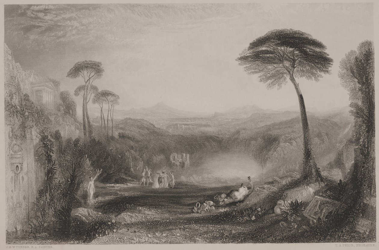 Altın Dal, 19. yüzyıl ortası (lito) by Joseph Mallord William (after) Turner