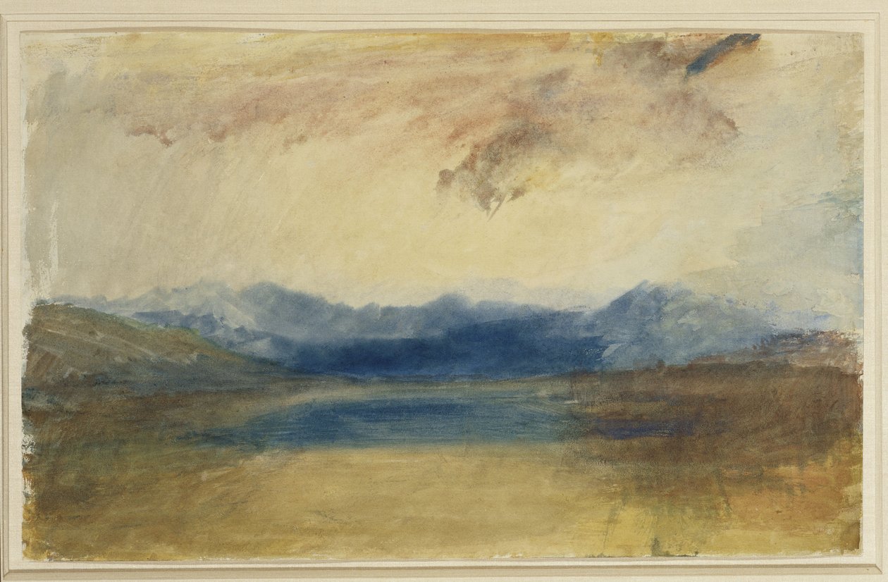 Göllü Dağlık Bir Manzara, 1820